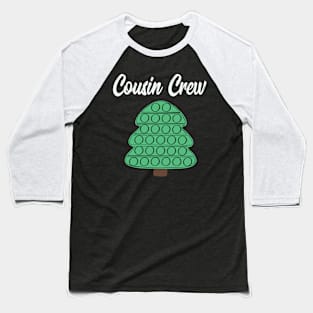 Cousin Crew Christmas pop toy, matching family Christmas Baseball T-Shirt